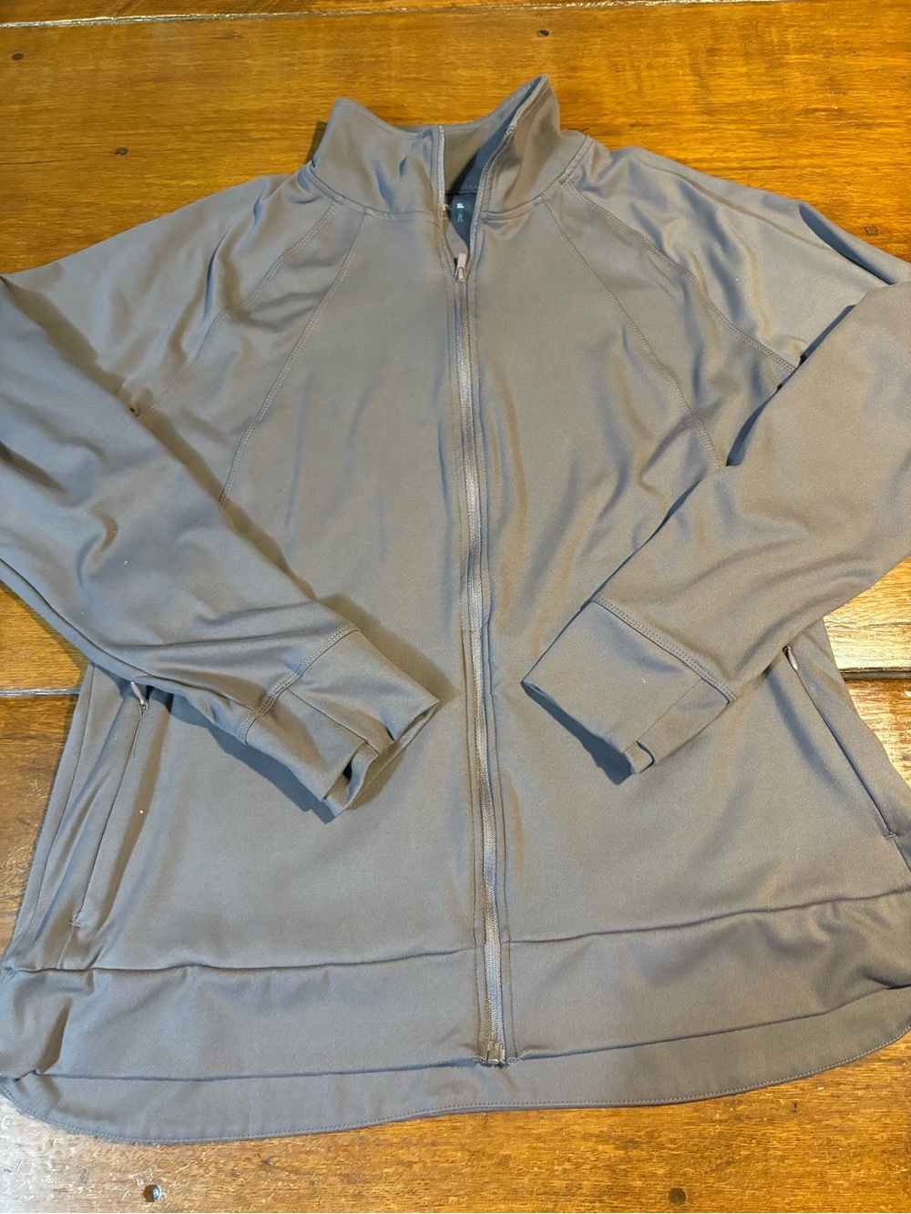 Jockey Full-Zip Performance Jacket - Brown